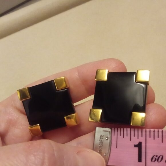 Givenchy Vintage Clip-on Earrings - Picture 4 of 10